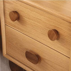 Bedside Tables Nordic Solid Wood Children's Bedside Table Cartoon Shelf Boy and Girl Bedside Cabinet Simple Bedroom Storage Cabinet Coffee Table
