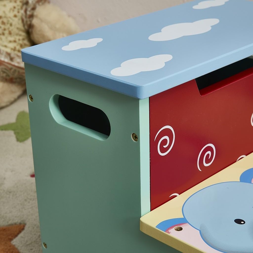 Funnel Joseph Boys Blue Animal Step Stool