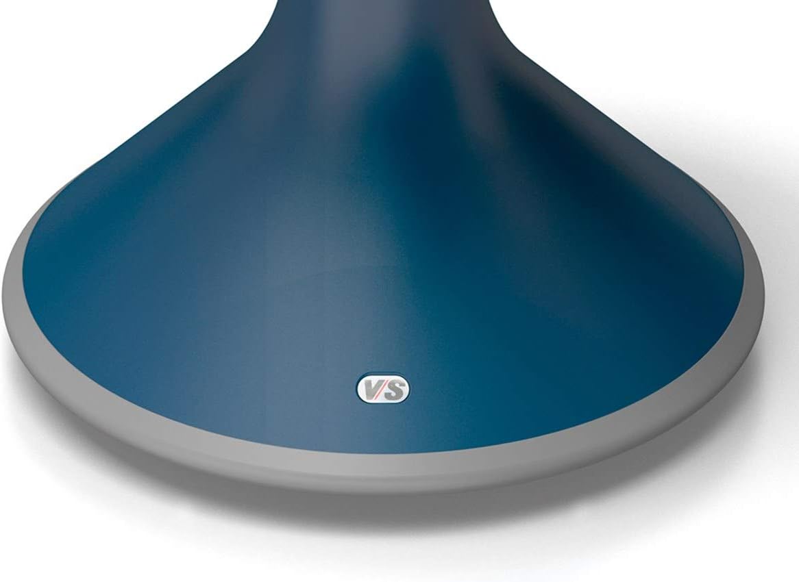 Hokki VS America Stool, Flexible Ergonomic Seating Stool for Kids and Adults, 12" Seat Height, Blue