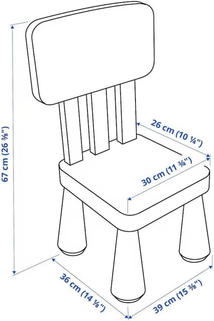 Ikea Mammut Children's Chair, in/Outdoor/Bright Green