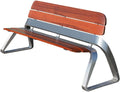 Patio Benches for Outdoors Outdoor Terrace Garden Leisure Bench Park Seat Beach Chair Metal Cast Iron Frame Home Creative Decor Garden Benches for Outdoors