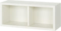 Muji 44520673 Wall Furniture Box, Oak Wood, Light Gray, Width 17.3 x Depth 6.1 x Height 7.5 inches (44 x 15.5 x 19 cm)
