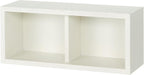Muji 44520673 Wall Furniture Box, Oak Wood, Light Gray, Width 17.3 x Depth 6.1 x Height 7.5 inches (44 x 15.5 x 19 cm)