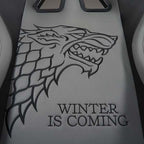 Game of Thrones - Gaming Chair or Office Chair, Adult Gamer Chair, Comfortable seat, Integrated headrest, Adjustable armrests and Height, Ergonomic backrest - Black