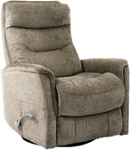 Parker Living Gemini - Heather Swivel Recliner Chair Recliner Nursery Glider Nursing Armchair Comfortable Reclining Chair with 94% Polyester 6% Nylon, Cozy Seating