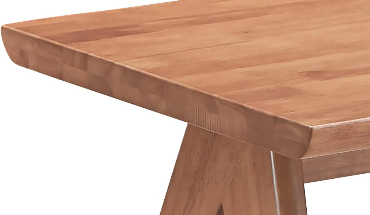 Natural Finish Accent Table