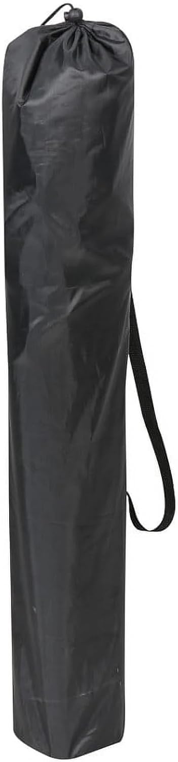 Quad Folding Camp Chair with Cup Holder, Black