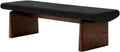 Modern Wooden Sofa Bedroom Bed end Bench Hotel Leisure Entryway(XS)