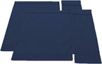 Counting Mars Stay Gent 2 Set Replacement Cover Canvas for Directors Chair, Navy, 20cm X 52cm + 52cm X 41cm