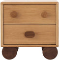 Bedside Tables Nordic Solid Wood Children's Bedside Table Cartoon Shelf Boy and Girl Bedside Cabinet Simple Bedroom Storage Cabinet Coffee Table