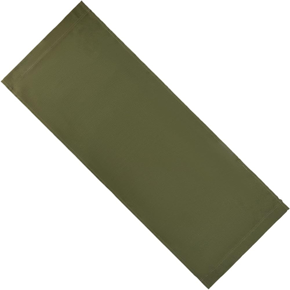 GORGECRAFT 118 * 43.5cm Beach Sling Patio Chairs Canvas Thicker Folding Chair Replacement Army Green Outdoor Chairs Cloth Replacements Reclining Sling Chair Fabric for Summer Vacation Sunbathing