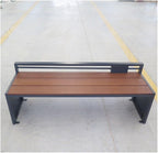 Patio Benches Modern Metal Park Chair - Waterproof Commercial Outdoor Seating