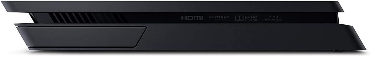 Playstation SONY 4, 500GB Slim System [CUH-2215AB01], Black, 3003347 (Renewed)