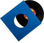 Vinyl Record Sleeves 45rpm - 7 inch Premium Acid Free Protection Multicolor Paper Covers for 7” Singles Records - 50 Pack