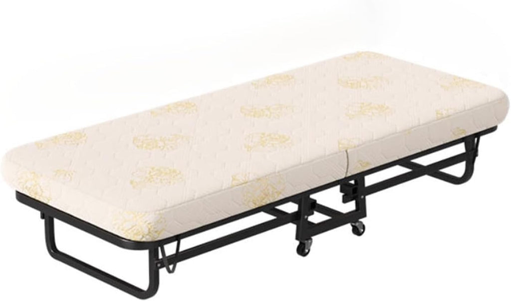 Camping Bed Folding Bed for Home Use, Hotel, Nap Time, Adult Nanny, Companion, Rental House, Simple Folding Bed(XXL)