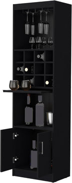 Tall Narrow Cabinet multistorage with Wine Storage, Kitchen Wine Sideboard Pantry Locker,for Kitchen Home