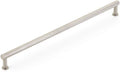 Schaub Pub House Collection 12 in. (305mm) Knurled Pull, Brushed Nickel - 5012-BN