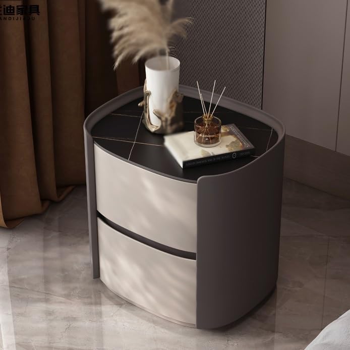 Bedside Table Bedroom Bedside Organizer Living Room Wooden Storage Cabinet
