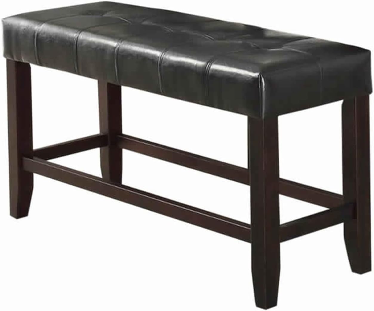 Poundex Wood Based High Bench, Black