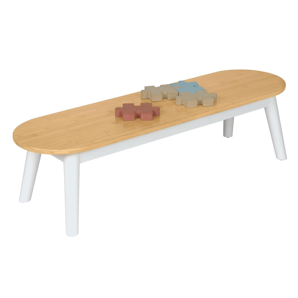 Environments Milestones Bamboo and Rubberwood Bench - Set of 2