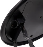 5five - Black Velvet Folding Stool