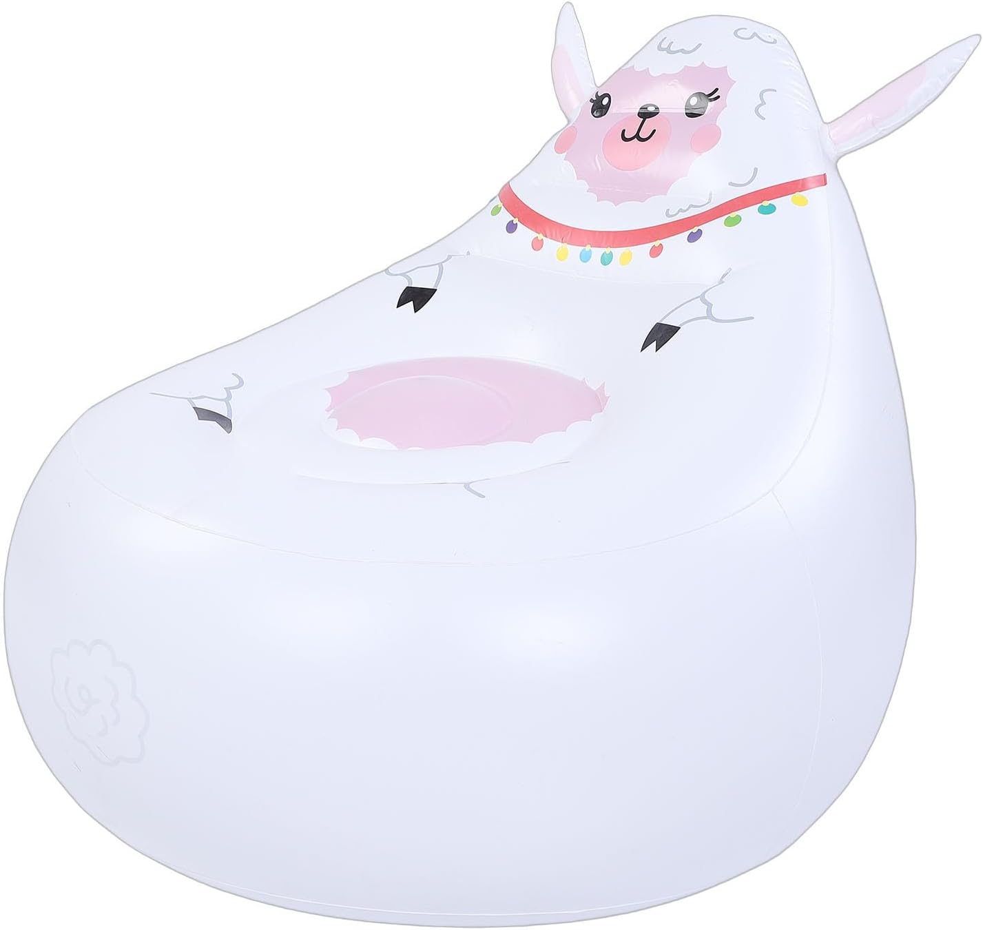 Zopsc Kids Inflatable Shape Chair Easy Inflation and Deflation for Beach Park Travel