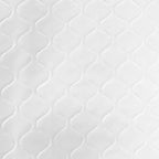 LAMINET Table Protector for Dining Room Table Quilted Table Pads 52x108 | Quilted, heavy-duty cover protects wood surfaces; this non-slip oblong table pad can be easily customized to fit.