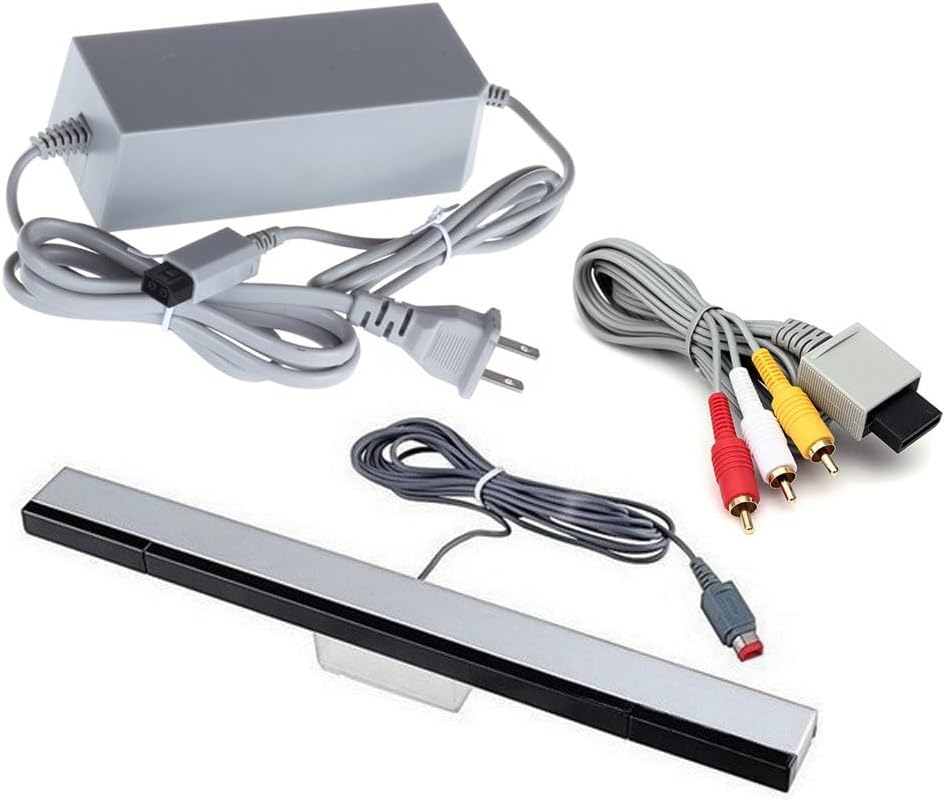 Nintendo Wii Console - GameCube Backwards Compatible Model (RVL-001, White) (Renewed)