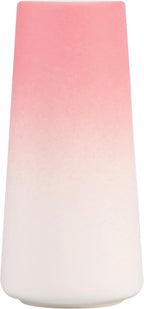Pink Vase, Small Ceramic Vase, 8 inch Tall Vases for Flowers Pampas Grass Bud Roses Living Room Entry Table Bathroom Home Decor, Modern Style(Pink)