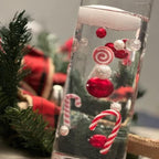 Vase Pearlfection Transparent Water Gels Kit- Fills 1 Gallon for Your Vases for the Floating Effect- with Measured Prep and Storage Bag for Best Results