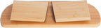 Folding Bamboo Kneeling Meditation Bench, 17.3 x 7.5 x 8.3in | Anti-Slip Feet, Capacity 396Lbs, Portable