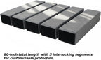 Star Brand Under Sofa Blocker, High-Density Foam Gap Bumper for Furniture, Heavy-Duty Couch Underneath Filler, Modular Sectional Sofa Accessory
