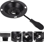 Chair Swivel Tilt Control Mechanism Heavy Duty Round Base Plate for Office Chairs Art Design for Enhanced Comfort and Durability