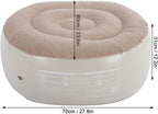 Inflatable Foot Stool PVC Air Inflatable Stool Ottoman Chair for Dorm or Outdoor Camping or Sports
