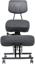 Height Adjustable Kneeling Stool Office Chair for Back & Neck Pain Relief, Ergonomic Design for Better Posture, Comfortable PC Chair for Home & Office Use