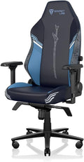 Secretlab Titan Evo Yasuo Gaming Chair - Reclining & Heavy Duty Computer Chair with 4D Armrests - Magnetic Head Pillow & Lumbar Support - Big and Tall 395 lbs - Blue - Leatherette