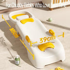 Children's Shampoo Chair, Adjustable Folding Shampoo Lounge Chair, for Boys and Girls,for Home