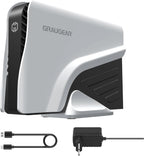GRAUGEAR 4TB External Hard Drive for PS5, USB Type-C, Type-A, 3.5" 4TB HDD with Power Supply, Formatted for PS4 and PS5