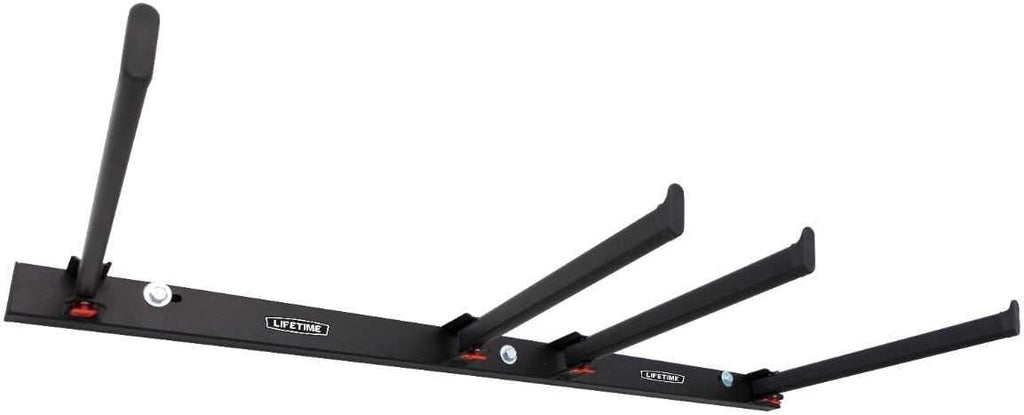 LIFETIME 80719 Wall Mounted Chair Rack Black