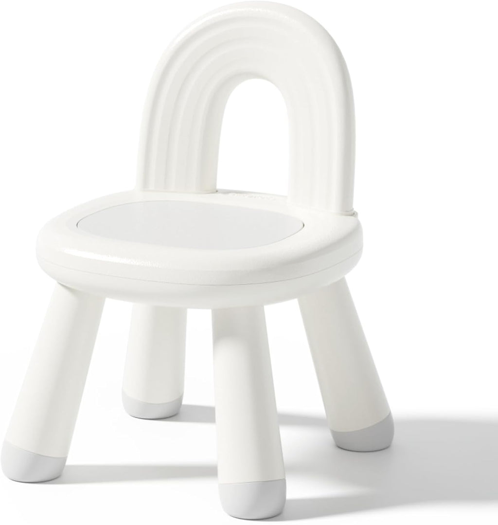 KidBloom Toddler Chair, Ergonomic Kids Chair, Durable and Sturdy Small Plastic Child Chair for Toddlers 1–3