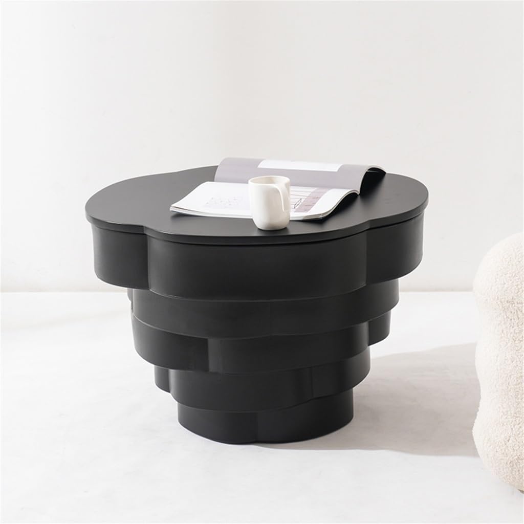 Scandinavian Clouds Coffee Table Small Living Room Side Table Cream Wind Shaped Low Table