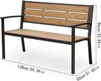 Patio Benches for Outdoors Garden Bench Outdoor Leisure Stool Home Commercial Park Seat Chair Double Garden Benches for Outdoors