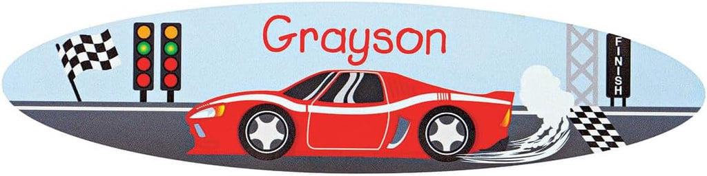 Fox Valley Traders Custom Racecar Children's Rocking Chair