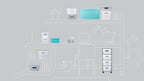 Curver 04760-N23-00 Infinity Storage Box Infinity Gepunktet 10,55x7,32x4,88in in White