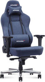 AKRacing Office Chair, Gaming Chair, Premium Denim, Made in Japan, 180° Reclining, Home, Remote
