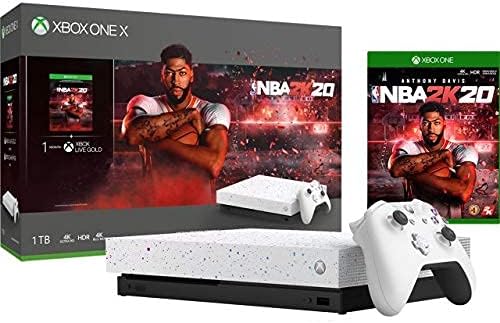 Xbox One X 1TB Console NBA 2K20 Special Edition Bundle White (Renewed) [video game]