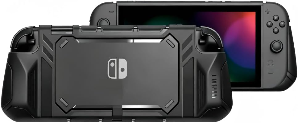 Slim Shockproof Shell Fit Blade & PlayVital Switch Handheld Devices, Portable Dock-Accessible Guard