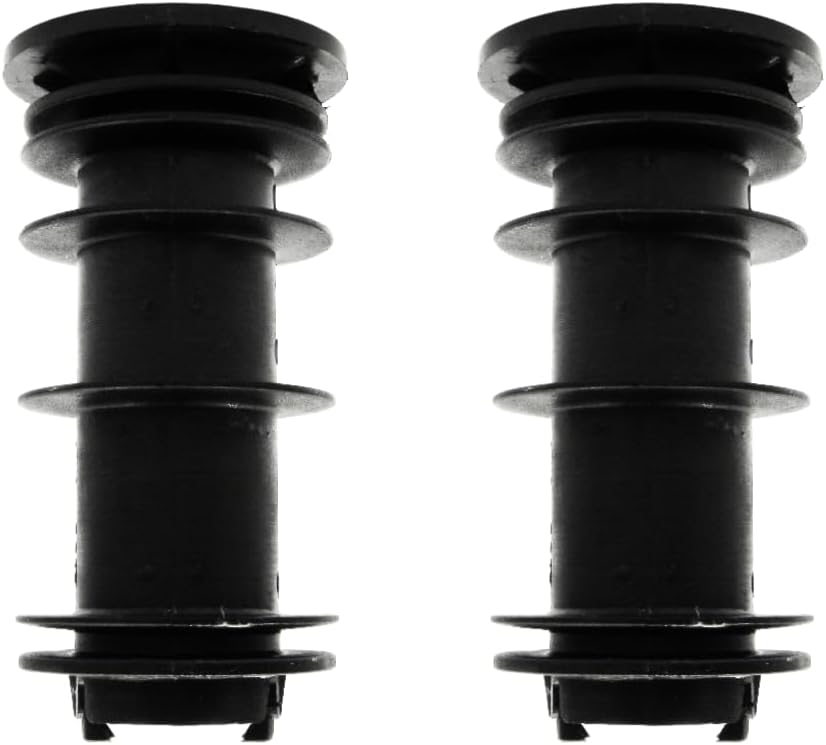 Cramco Replacement 2-3/8" (2.375") Plastic Insert Bushing for Caster Dining Chairs (Set of 2)