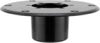 Russell Products MA-1112B Pedestal Table Base, Flush Mount - Black