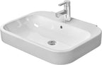 Duravit 2316650000 Happy D.2 25-5/8" Rectangular Ceramic Wall Mounted Bathroom Sink